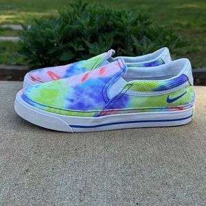 Nike Court Legacy Print Slip-On Sneakers